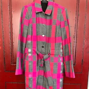 Carlisle Full Length Plaid Jacket and Matching Pencil Skirts (2 Sizes)